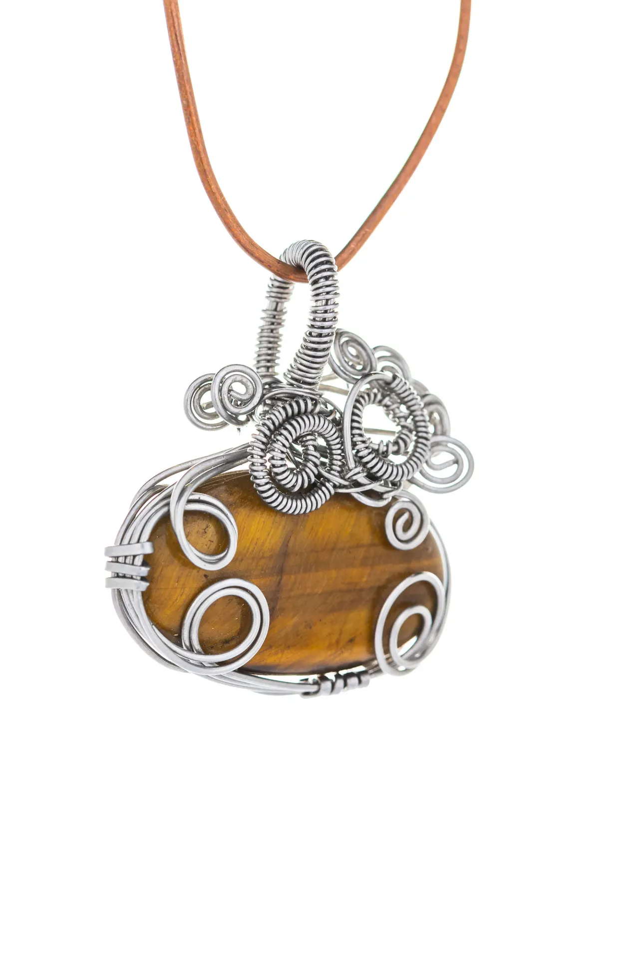 Golden Horizon — Tiger's eye charm